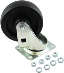 Roulettes pivotantes 4" Rubbermaid 4708L3 #PR4708L3000 Roulettes pivotantes 4" Rubbermaid 4708L3 #PR4708L3000