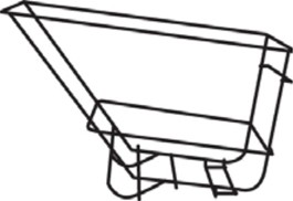 Frame Assembly For Tilt Truck - Black 1035L5BLA #PR1035L5BLA Frame Assembly For Tilt Truck - Black 1035L5BLA #PR1035L5BLA