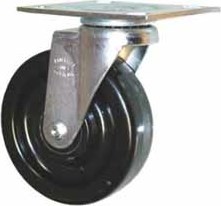 Caster 5" With Plate Swivel Rubbermaid - 1316L2 #PR1316L2000 Caster 5" With Plate Swivel Rubbermaid - 1316L2 #PR1316L2000