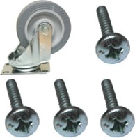 Kit de roulettes de transport Rubbermaid - 9T54L1 #PR9T54L1000 Kit de roulettes de transport Rubbermaid - 9T54L1 #PR9T54L1000