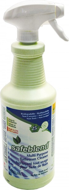 Nettoyant tout usage pour salle de bain prêt à utiliser Safeblend #JVBRFR00000 Nettoyant tout usage pour salle de bain prêt à utiliser Safeblend #JVBRFR00000