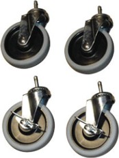 Ensemble de roulettes 5" Rubbermaid - 9T36L5 #PR9T36L5000 Ensemble de roulettes 5" Rubbermaid - 9T36L5 #PR9T36L5000