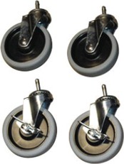 5" Casters Kit Rubbermaid - 9T36L5 #PR9T36L5000