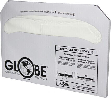 Toilet Paper Seat Covers 2500 Sheets #GL004610000 Toilet Paper Seat Covers 2500 Sheets #GL004610000