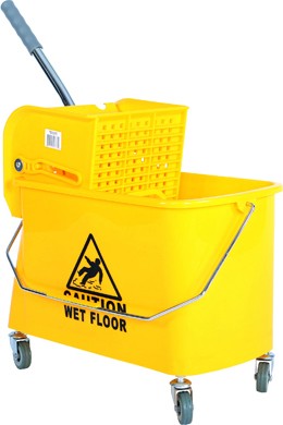 Sidepress Bucket And Wringer Yellow 21 quart #GL003082JAU