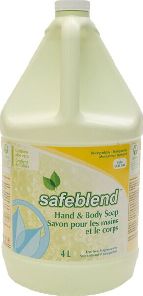 SAFEBLEND Hand And Body Soap Fragrance Free #JVHLXX004.0 SAFEBLEND Hand And Body Soap Fragrance Free #JVHLXX004.0