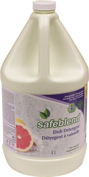 SAFEBLEND Liquid Dish Detergent Grapefruit #JVVCPG004.0 SAFEBLEND Liquid Dish Detergent Grapefruit #JVVCPG004.0
