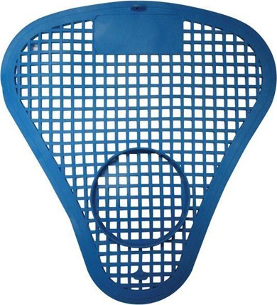 Tamis d'urinoir avec support de bloc #WH000501000 Tamis d'urinoir avec support de bloc #WH000501000