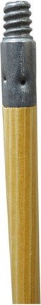 Lacquered Wood Handle With Threaded Metal Tip #WH001554000