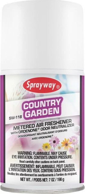 METERED Rafraîchisseur d'air en aérosol parfum jardin de campagne #WH00SW11800 METERED Rafraîchisseur d'air en aérosol parfum jardin de campagne #WH00SW11800