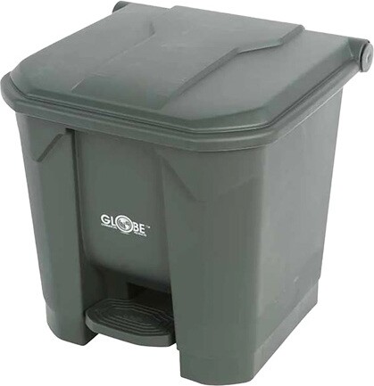 Grey Plastic Step-On Container #GL009672000