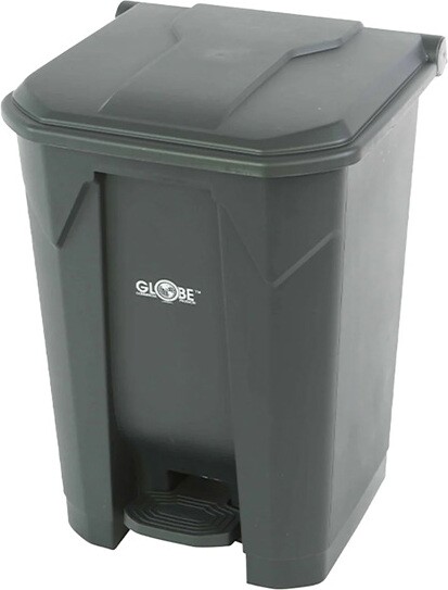 Grey Plastic Step-On Container #GL009673000