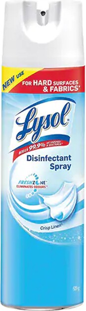 Vaporisateur désinfectant pour surfaces dures et tissus LYSOL, 539 g #JH452047000 Vaporisateur désinfectant pour surfaces dures et tissus LYSOL, 539 g #JH452047000