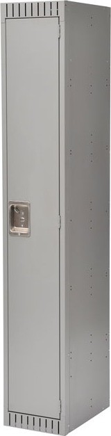 Steel Locker with a durable finish, Knocked Down #TQ0FL362000
