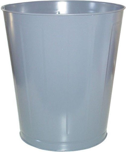 Poubelle ronde en acier, sans couvercle #WH001302GRI Poubelle ronde en acier, sans couvercle #WH001302GRI