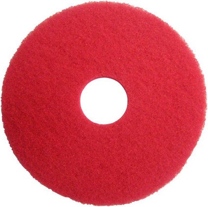 Red Conventional Buffing Floor Pad #WH0A0510000