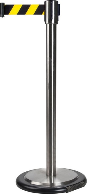 Barrière en acier inoxydable sur roues #TQSDN325000