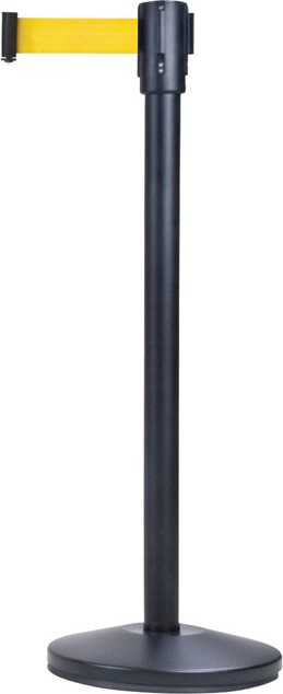 12' Free-Standing Barrier, Black #TQSDN774000