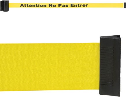 Cassette avec ruban de 7' "Attention ne pas entrer" #TQSEC956000