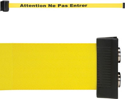 Cassette avec ruban de 7' "Attention ne pas entrer" #TQSGO654000