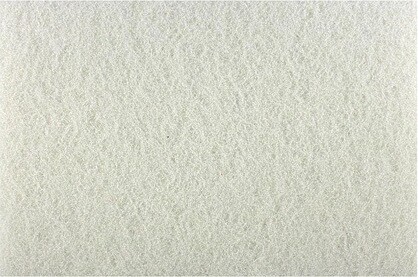 4100 SCOTCH-BRITE Tampon de lustrage blanc #3M012X18BLA 4100 SCOTCH-BRITE Tampon de lustrage blanc #3M012X18BLA