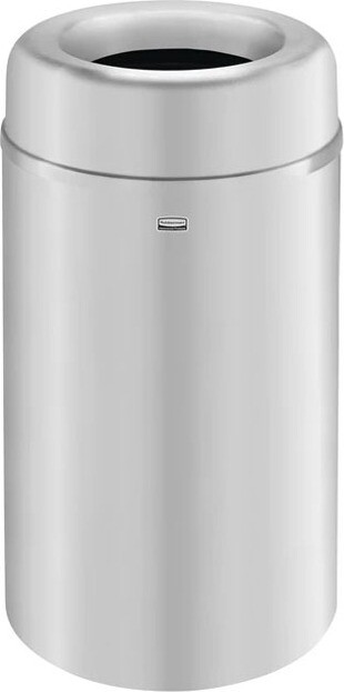 CROWNE Aluminium Decorative Waste Container  30 gal #RBAOT30SAPL