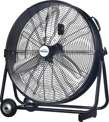 Light Industrial Direct-Drive Slim Drum Fan, 3-Speed #TQ0EA778000