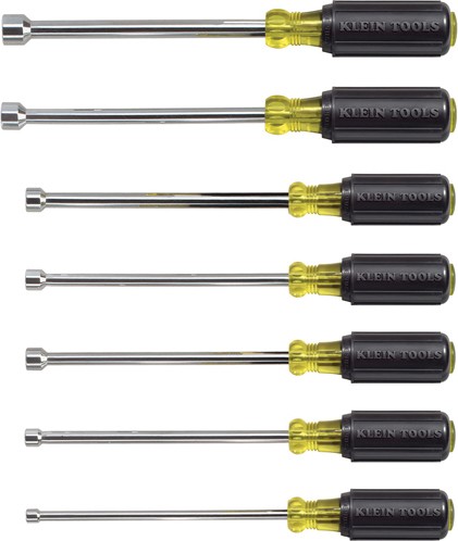 7 Pieces Magnetic Nut Driver Set, Size 3/16" to 1-1/2" #TQTLZ569000