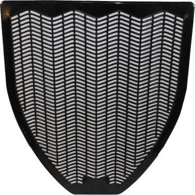 Tapis d'urinoir parfumé, noir #GL003255000 Tapis d'urinoir parfumé, noir #GL003255000