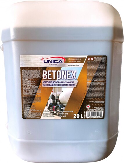 BETONEX Nettoyant acide pour bétonnière #QCNACIB2000 BETONEX Nettoyant acide pour bétonnière #QCNACIB2000