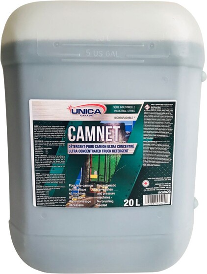 CAMNET Détergent ultra concentré pour le lavage des camions #QCNCAM20000 CAMNET Détergent ultra concentré pour le lavage des camions #QCNCAM20000