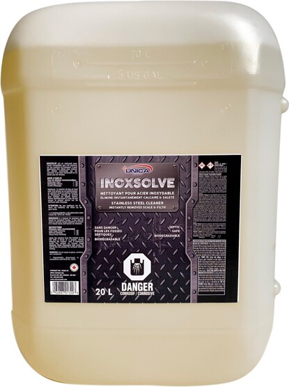INOXSOLVE Stainless Steel Cleaner for Transport Trucks #QCNINOX2000