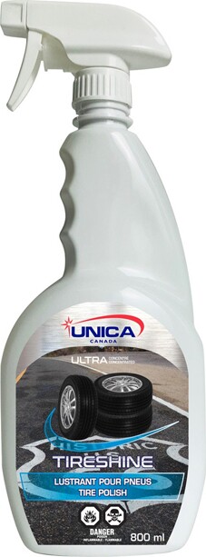 TIRE SHINE Lustrant rapide pour pneus #QCNTIR03000