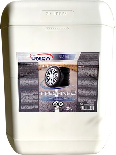 TIRE SHINE2 Lustrant rapide pour pneus #QCNTIR22000