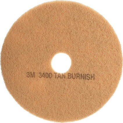 Tan Burnishing Pad 3400PLG Niagara #3MF3420NHAV