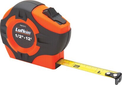 Measuring Tape, 1/2" x 12' #TQTLV589000