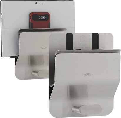 Support mural pour appareils mobiles en acier inoxydable #BO000635000 Support mural pour appareils mobiles en acier inoxydable #BO000635000