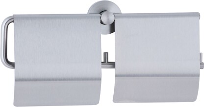 Stainless Steel Regular Double Roll Toilet Tissue Dispenser #BO000548000