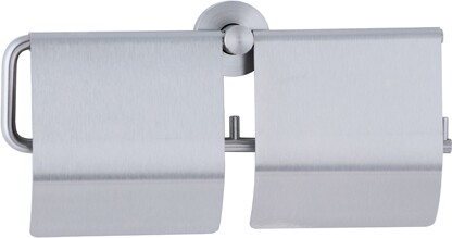 Stainless Steel Regular Double Roll Toilet Tissue Dispenser #BO000548000