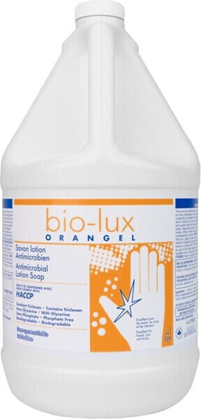 SAFEBLEND Bio-Lux Orangel, Hands Antimicrobial Soap BIOR #JVBIORGW400