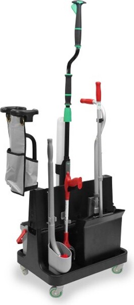 Ensemble de chariot pour l'entretien des salles de bains OmniClean #UN0CLRRK000 Ensemble de chariot pour l'entretien des salles de bains OmniClean #UN0CLRRK000