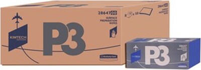 Lingettes de préparation de surface pour avion Kimtech P3 #KC028647000 Lingettes de préparation de surface pour avion Kimtech P3 #KC028647000