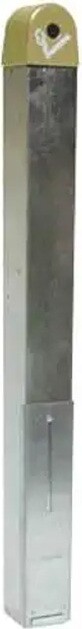 Doublure en acier pour cendrier Rubbermaid # 2570 et 9W30 #PR2570L4BEI Doublure en acier pour cendrier Rubbermaid # 2570 et 9W30 #PR2570L4BEI