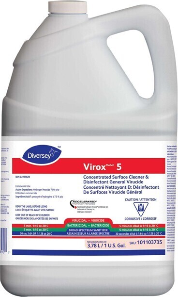 Virox 5, Nettoyant et désinfectant virucide concentré 101103735, #JH101103735, Montréal, Québec