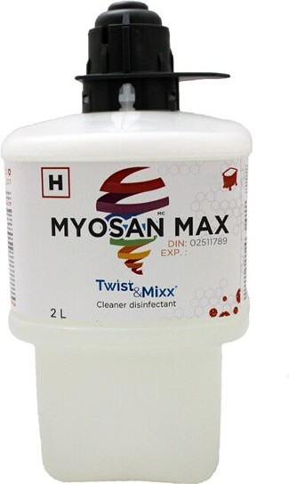 MYOSAN MAX No Rinse Sanitizer Cleaner Disinfectant Twist & Mixx #LM006150LOW