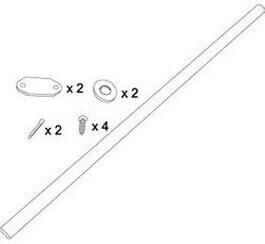 Hardware For Rough Cartwheel 9W71 And 9W73 #PR9W71L3000 Hardware For Rough Cartwheel 9W71 And 9W73 #PR9W71L3000