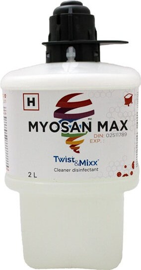 MYOSAN MAX No Rinse Sanitizer Cleaner Disinfectant Twist & Mixx #LM006150HIG