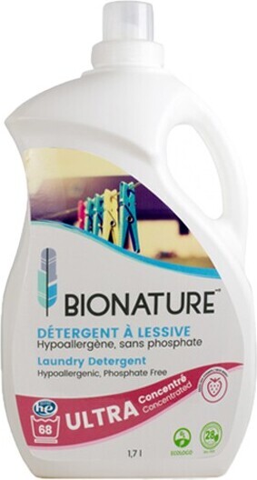 BIONATURE Liquid Laundry Detergent Wild Berries #QC000BIO554 BIONATURE Liquid Laundry Detergent Wild Berries #QC000BIO554