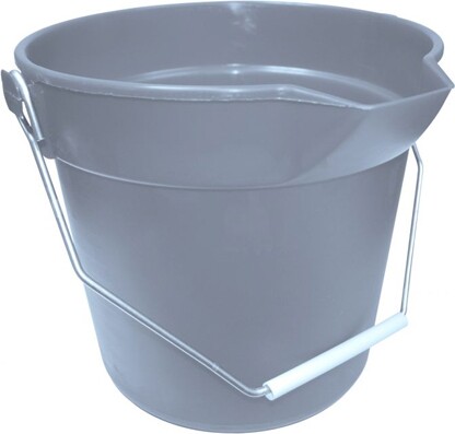 Heavy Duty Rond Pail with Pour Spout #WH000014GRI