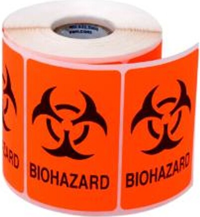 Étiquettes biohazard autocollante #SE890978520